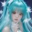 用户Miku粉丝的头像，音乐主题头像图片
